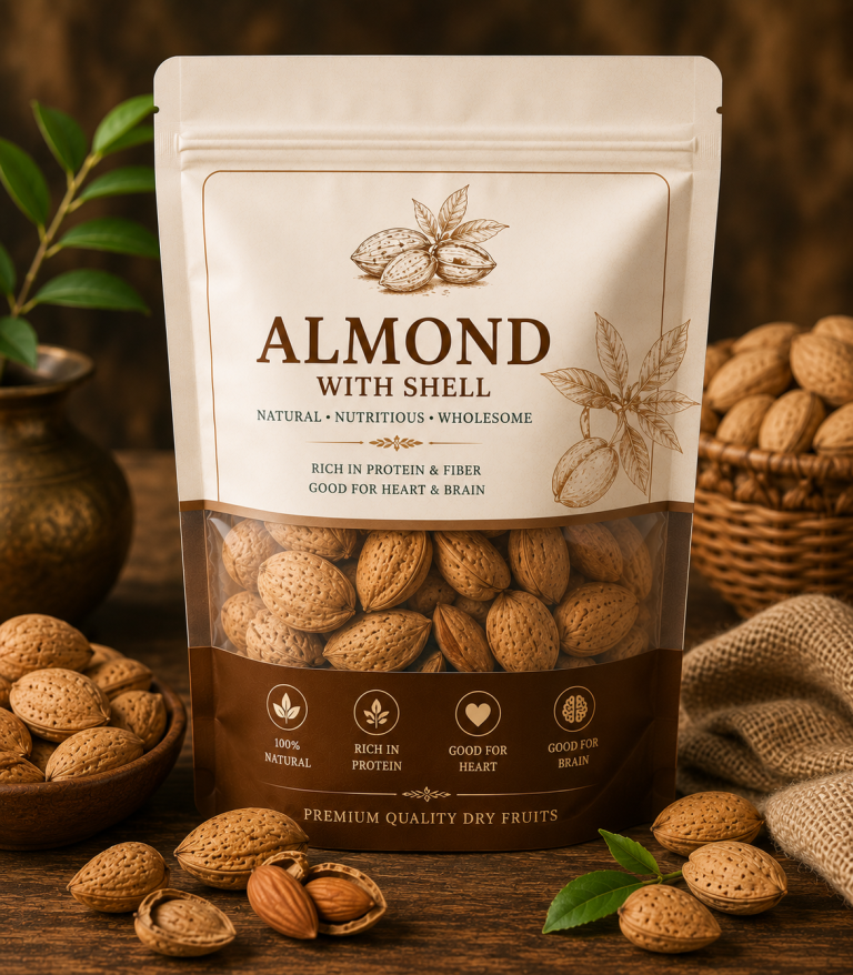 almonds with shell
