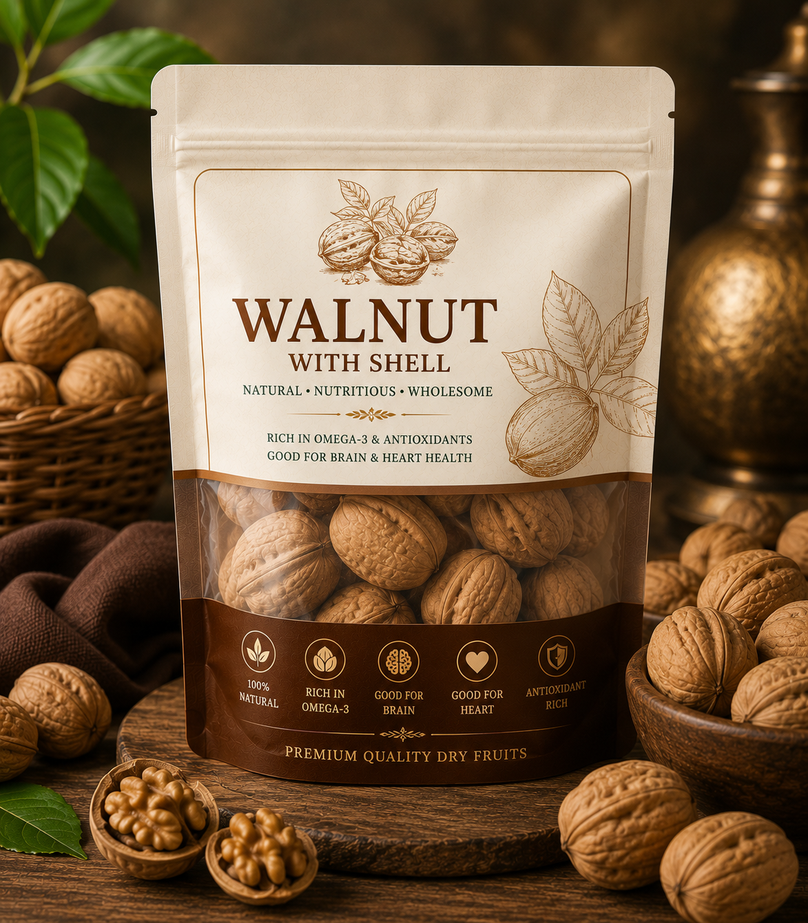 mixed Walnut With Shell - Image 1